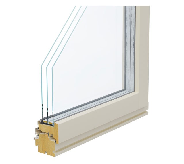 New! DK22 wooden window (2- and 3-glazing)