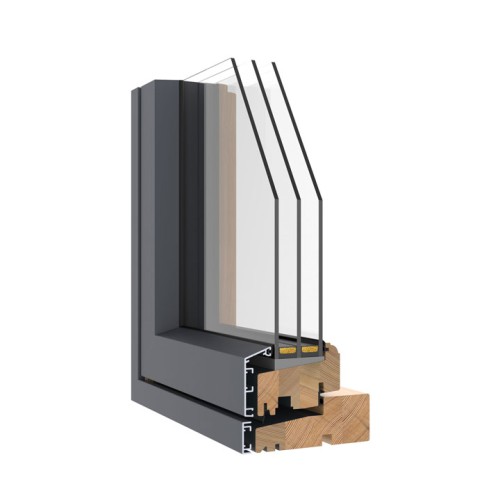 Viking21 aluclad windows (2- or 3-glazing)