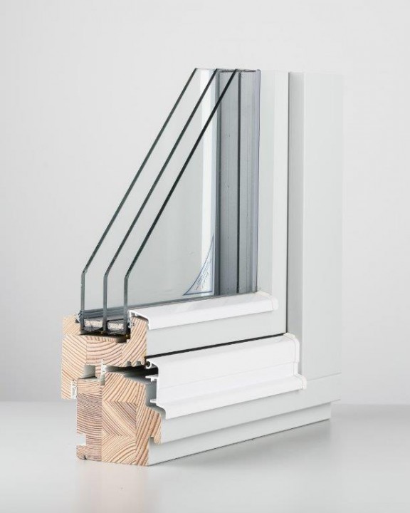 DK13 wooden window (2- or 3-glazing)