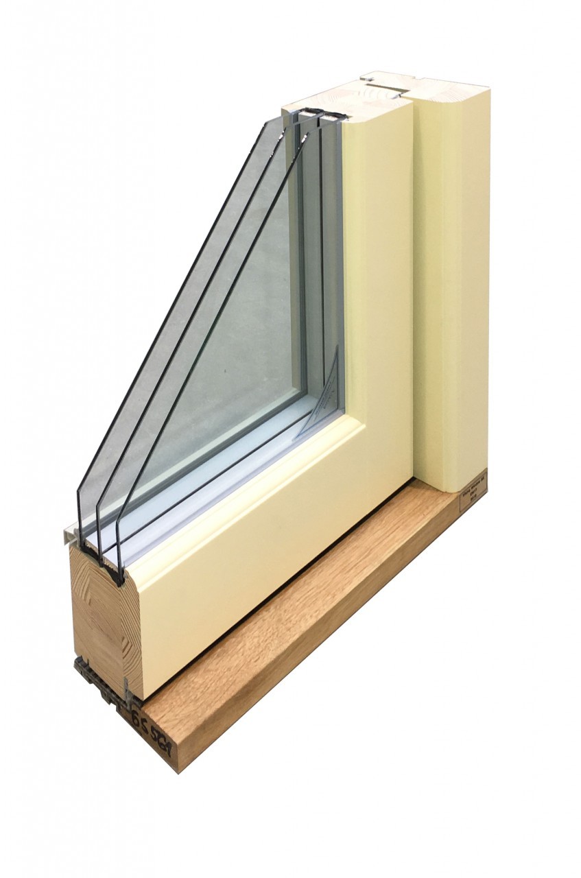 SW17 wooden slim door-drawings