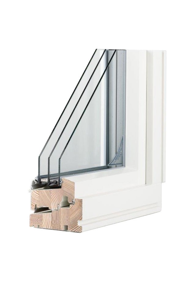 SW14 wooden window (3-glazing)